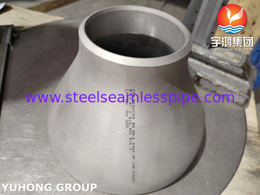 স্টেইনলেস স্টীল ফিটিংস নিকেল খাদ ASTM B366 WP UNS N10276 90°LR ELBOW B16.9