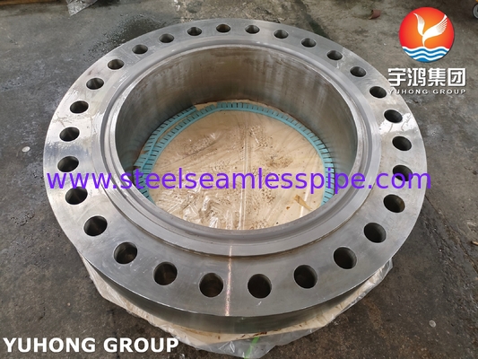 ASME SA266 Gr.2N কার্বন ইস্পাত ফোরজিং চাপ জাহাজের জন্য ইস্পাত শরীরের ফ্ল্যাঞ্জ