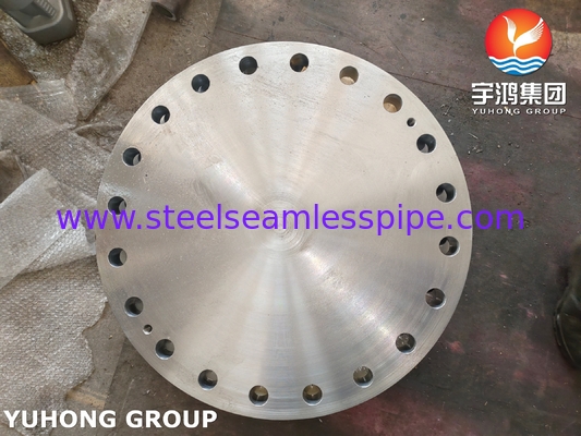 ASTM A266 ASME SA266 GR.2N তাপ এক্সচেঞ্জার পার্টস চ্যানেল কভার ফ্ল্যাঞ্জ