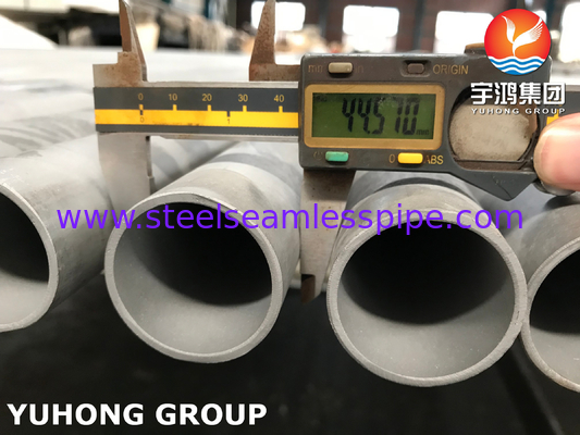 ASTM A268 TP430Ti Ferritic এবং Martensitic স্টেইনলেস স্টীল বিরক্তিকর রাসায়নিক পরিবেশে জন্য seamless টিউব