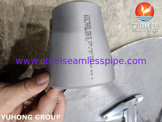 উচ্চ তাপমাত্রা ক্লোরিন পরিবেশে ASTM A815 UNS S32750 Reducer