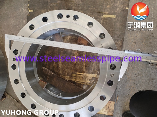 ASME SA336 F11 CL2 অ্যালোয় স্টীল ফোর্জিং চাপ জাহাজ ফ্ল্যাঞ্জ টিউব সাইড ফ্ল্যাঞ্জ