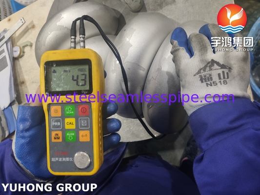 180° এসআর এলকো স্টেইনলেস স্টীল ফিটিং ASTM A403 B16.9 পাইপিং সিস্টেমের জন্য