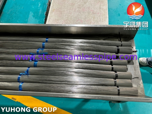 উচ্চ নির্ভুলতা SUS304 SUS316L স্টেইনলেস স্টীল ক্যাপিলারি টিউব চিকিৎসা ব্যবহারের জন্য