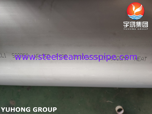 ASTM A928 CL.1 সুপার ডুপ্লেক্স স্টিল ওয়েল্ডড পাইপ S32750 S32205 S31254