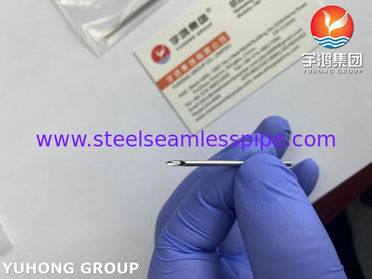স্টেইনলেস স্টীল ব্যাক-ওয়ে ইগল টিউব, ISO9626 AV ডায়ালাইসিসের জন্য ফিস্টোলা ইগল