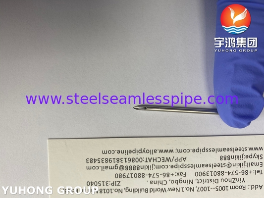 স্টেইনলেস স্টীল ব্যাক-ওয়ে ইগল টিউব, ISO9626 AV ডায়ালাইসিসের জন্য ফিস্টোলা ইগল