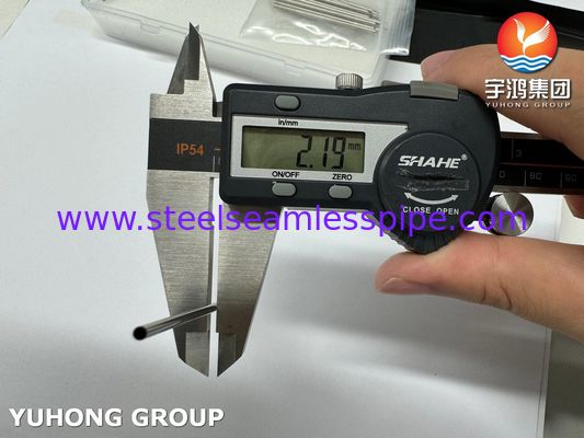 স্টেইনলেস স্টীল ব্রোডারি ইগল টিউব সঙ্গে ধারালো পয়েন্ট পোশাক শিল্পের জন্য, 2.2MM * 62MM