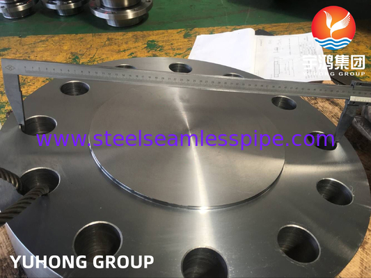 ASTM A182 F22 অ্যালাে স্টিল ফ্ল্যাঞ্জ ফোরজড ব্লাইন্ড রাইজড ফেস B16.5
