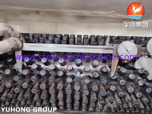 ASME SA106 Gr B উচ্চ দক্ষতা তাপ স্থানান্তর জন্য স্টপড টিউব কয়লা চালিত বিদ্যুৎ কেন্দ্র