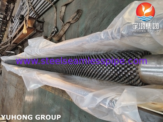 ASME SA106 Gr B উচ্চ দক্ষতা তাপ স্থানান্তর জন্য স্টপড টিউব কয়লা চালিত বিদ্যুৎ কেন্দ্র