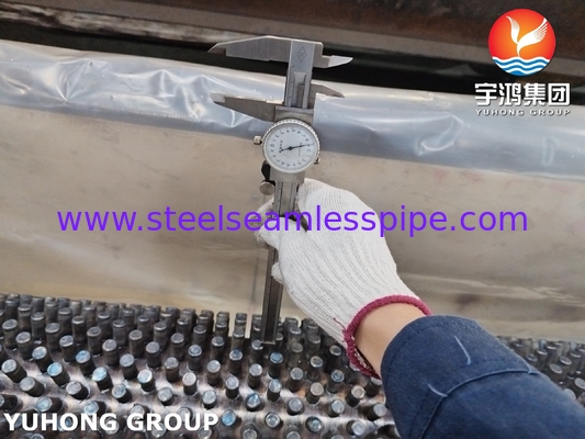 ASME SA106 Gr B উচ্চ দক্ষতা তাপ স্থানান্তর জন্য স্টপড টিউব কয়লা চালিত বিদ্যুৎ কেন্দ্র