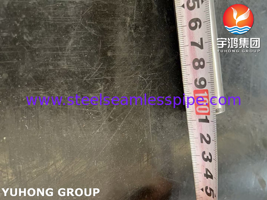 কন্ডেন্সার এবং হিট এক্সচেঞ্জারের জন্য ASTM B163 N04400 অ্যালাে স্টিল টিউব