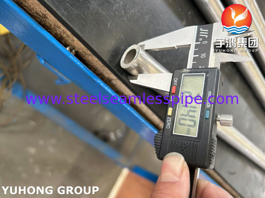 কন্ডেন্সার এবং হিট এক্সচেঞ্জারের জন্য ASTM B163 N04400 অ্যালাে স্টিল টিউব