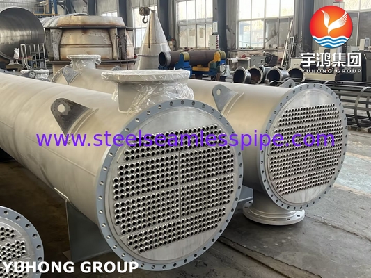 সমাবেশ নকশা শেল এবং টিউব তাপ এক্সচেঞ্জার ASME TEMA