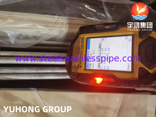 ASME SA213 TP444 স্টেইনলেস স্টীল U Bend Heat Exchanger টিউব