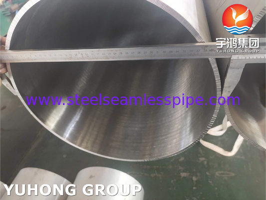 ASTM A312 TP904L স্টেইনলেস স্টীল সিউমলেস পাইপ জন্য পাইপলাইন উচ্চ বিরোধী জারা