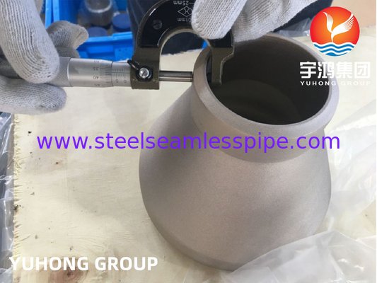 ASTM B466 C70600 কপার নিকেল সমুদ্র প্রকৌশলের জন্য কেন্দ্রবিচ্যুত হ্রাসকারী ফিটিং