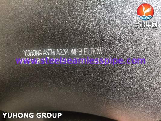 ASTM A234 WPB কার্বন ইস্পাত কনুই 45DEG LR বাটওয়েল্ড B16.9