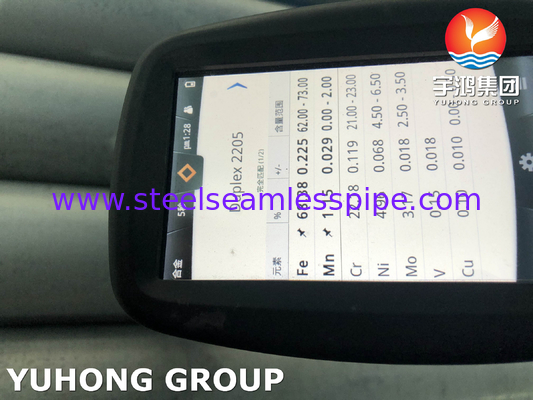 ASTM A789 S32205 তেল ও গ্যাস শিল্পের জন্য ডুপ্লেক্স স্টিল টিউব