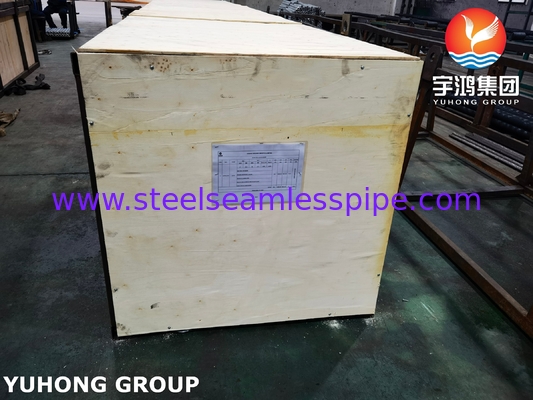 ASME SA179 এয়ার কুলারের জন্য Al1100 ফিন স্ট্রিপ সহ এক্সট্রুড ফিন টিউব