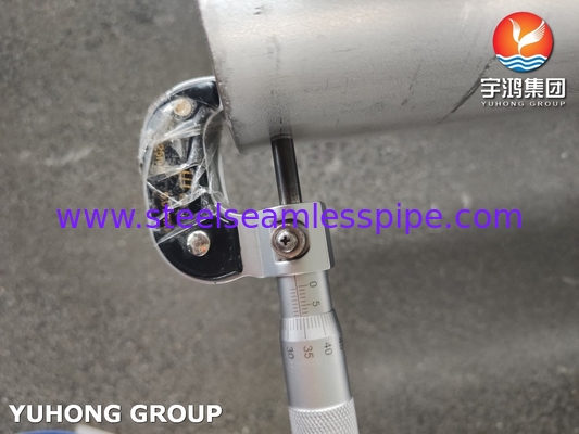 ASTM A928 S32750 রাসায়নিক ও তেল গ্যাস শিল্পের জন্য ডুপ্লেক্স স্টিল ওয়েল্ডড পাইপ