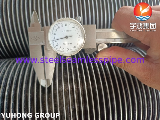 ASTM A335 P22 শক্ত ফিন টিউব রিফাইনারি হিটার এবং অর্থনীতির জন্য