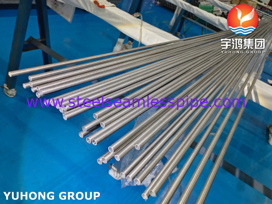 TUBERIA DE NIQUEL HASTELLOY TUBE ASTM B622 Hastelloy C276 তেল ও গ্যাস পরিশোধন