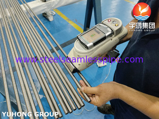 ASME SB622 UNS N10276 / 2.4819 নিকেল খাদ টিউব Seamless Hastelloy C276 Tube End Treated