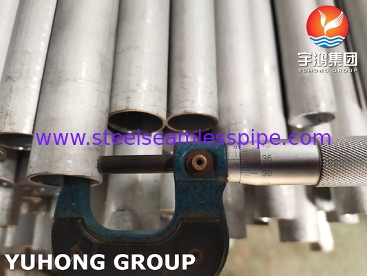 ASTM A789 ASMESA789 SUPER DUPLEX STEEL SEAMLESS TUBE MATERIAL S31803, S32205, S32750, S32760, S31254 তাপ এক্সচেঞ্জারের জন্য