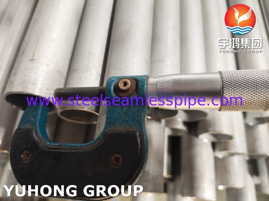 ASTM A789 ASMESA789 SUPER DUPLEX STEEL SEAMLESS TUBE MATERIAL S31803, S32205, S32750, S32760, S31254 তাপ এক্সচেঞ্জারের জন্য