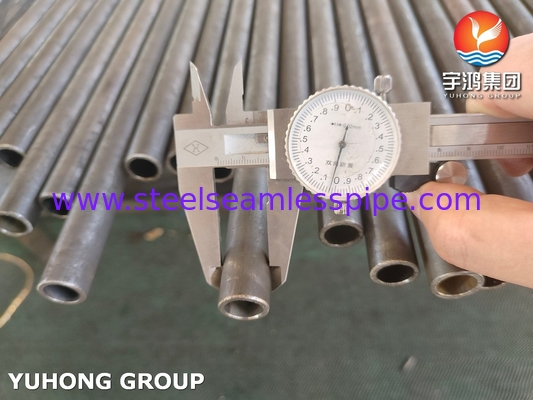 ASME SA210 A1 কন্ডেনসার এবং অর্থনীতির জন্য কার্বন ইস্পাত seamless বয়লার টিউব