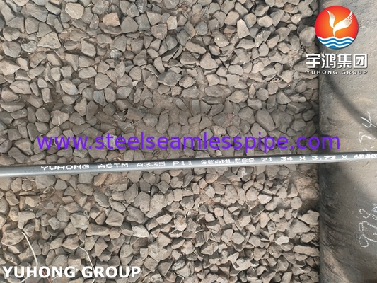 ASTM A335 P11 রিফাইনারি প্রকল্পের জন্য সিউমলেস অ্যালোয় স্টীল পাইপ