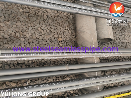 ASTM A335 P11 রিফাইনারি প্রকল্পের জন্য সিউমলেস অ্যালোয় স্টীল পাইপ
