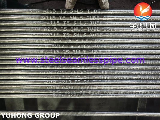 তেল ও গ্যাস শোধনাগারের জন্য ASTM A213 T5 সিউমলেস অ্যালোয় স্টিল টিউব