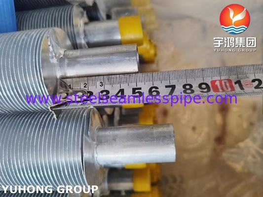 ASME SA249 স্টেইনলেস স্টীল উন্ড ফিন টিউব ফিন টাইপ এল এয়ার কুলারের জন্য