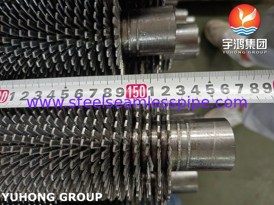 ASME SA192 / ASTM A192 গরম স্থানান্তর জন্য Serrated ফিন টিউব