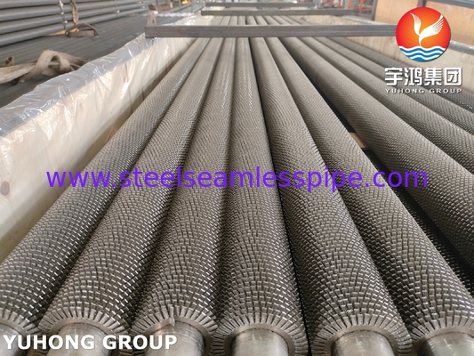 ASME SA192 / ASTM A192 গরম স্থানান্তর জন্য Serrated ফিন টিউব