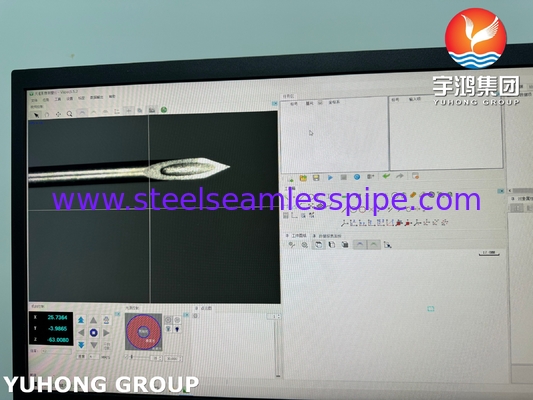 স্টেইনলেস স্টীল মেডিকেল ইনজেকশন ইগল টিউব ISO9626 TP304 TP316L 30G