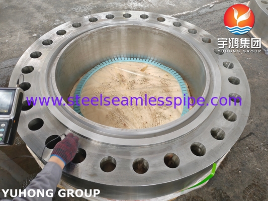 ASTM A105/ASME SA105 কার্বন ইস্পাত লম্বা ওয়েল্ড নেক ফ্ল্যাঞ্জ, B16.5 LWNRF ফ্ল্যাঞ্জ
