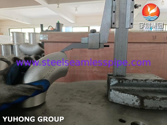 ASTM A403 WP316 / WP316L স্টেইনলেস স্টিল ফিটিং ৯০ ডিগ্রী এলবো বাটওয়েল্ড B16.9