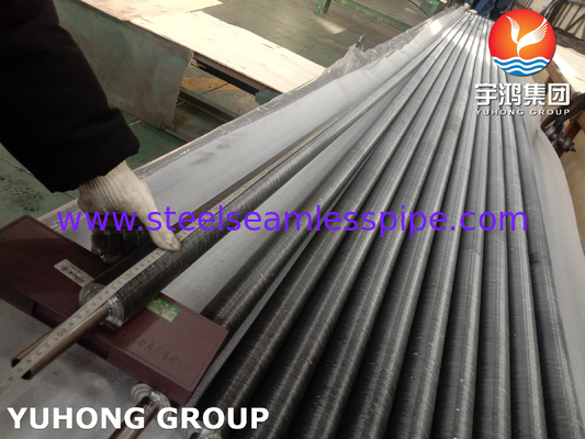 ASME SB163 N04400 এয়ার কুলার এবং গ্যাস রিবোয়েলারের জন্য অ্যালুমিনিয়াম ফিন সহ এমবেডেড ফিন টিউব