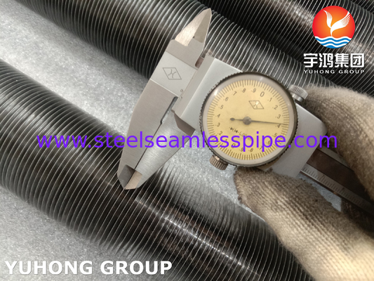 ASME SB163 N04400 এয়ার কুলার এবং গ্যাস রিবোয়েলারের জন্য অ্যালুমিনিয়াম ফিন সহ এমবেডেড ফিন টিউব