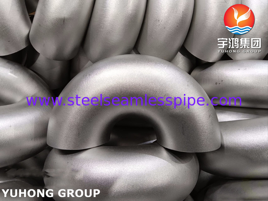 ASTM A403 WP321-S180 ডিগ্রি এলকো সিস্টেমের চাপ ড্রপ হ্রাস করার জন্য