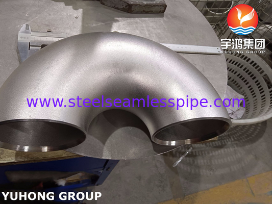 ASTM A403 WP321-S180 ডিগ্রি এলকো সিস্টেমের চাপ ড্রপ হ্রাস করার জন্য