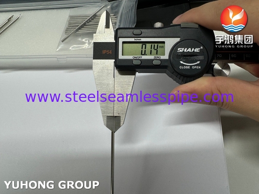 2.2MM SUS304 স্টেইনলেস স্টীল ইগল টিউব জন্য সূচিকর্ম এবং সেলাই একটি পাশ গর্ত সঙ্গে Bevelled টিপ