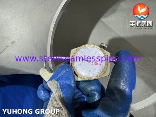 ASTM B366 UNS NO8810 180 RETURN 180 ডিগ্রি ইথিলিন ক্র্যাকিং ফার্নেস জন্য কনুই Buttweld ফিটিং
