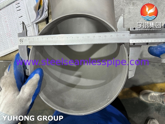 ASTM B366 UNS NO8810 180 RETURN 180 ডিগ্রি ইথিলিন ক্র্যাকিং ফার্নেস জন্য কনুই Buttweld ফিটিং