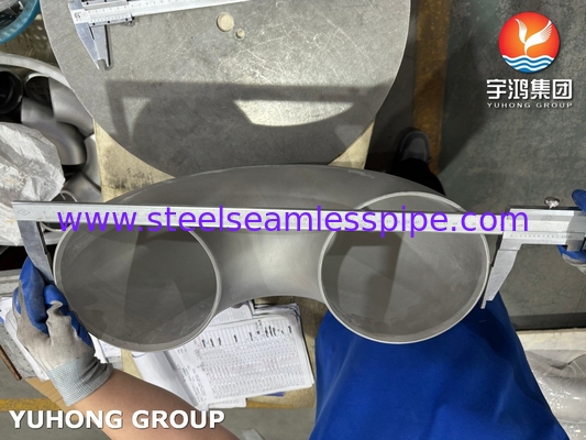 ASTM B366 UNS NO8810 180 RETURN 180 ডিগ্রি ইথিলিন ক্র্যাকিং ফার্নেস জন্য কনুই Buttweld ফিটিং