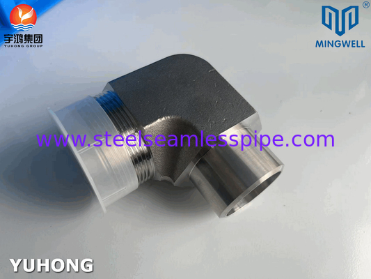 316L হাইড্রোলিক স্টেইনলেস স্টীল ফিটিং 90° Elbow